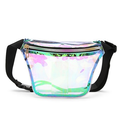 Transparent Laser Fanny Pack